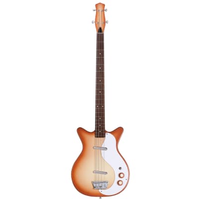 Danelectro 59DC Long Scale Bass - Copper Burst image 6
