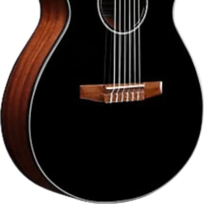Ibanez AEG50N Acoustic-Electric Classical Guitar, Spruce Top, Black High Gloss image 2