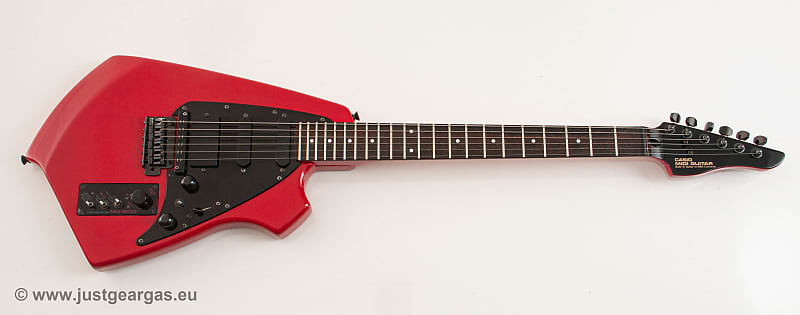 [超レアもの！] CASIO MIDI GUITAR ☆☆MG-500☆☆ Casio's MG-500 MIDI Guitar - YouTube