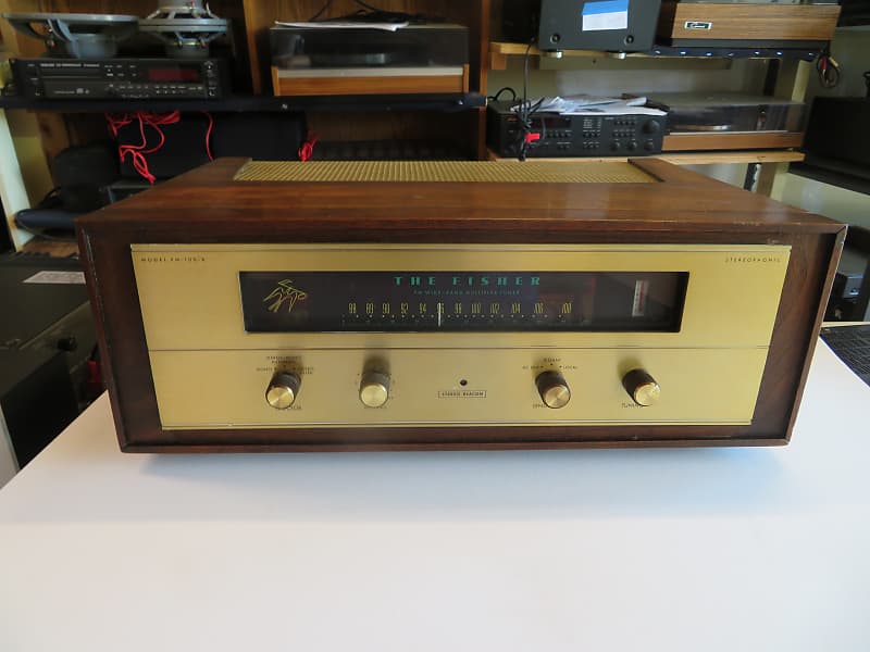 The Fisher FM-100-B stereo tuner mid 1960's | Reverb