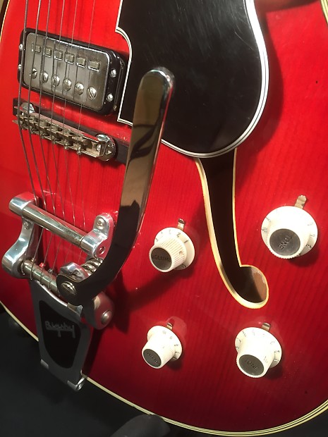 Hofner Verithin 1964 Cherry Red Reverb UK