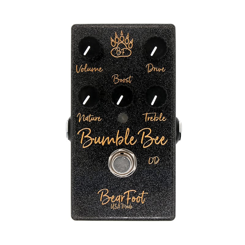 Bearfoot FX Bumble Bee Cranked Tweed Overdrive Pedal Reverb