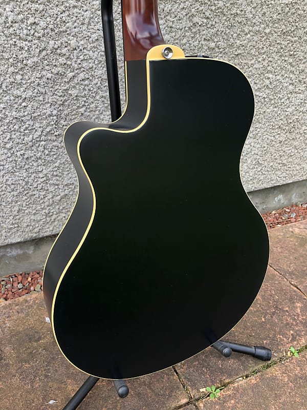 Yamaha APX-4A Electro-Acoustic Guitar Black | Reverb