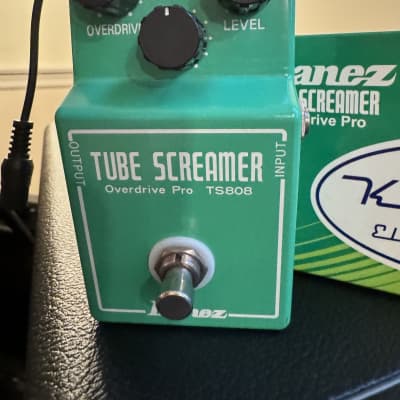 Ibanez TS808 Tube Screamer w/ Keeley Baked Mod | Reverb