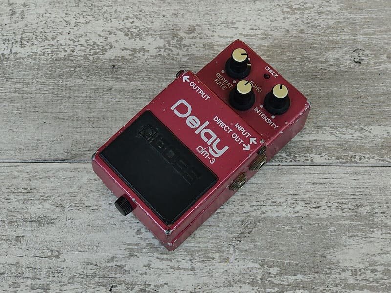 BOSS DM-3 80年代 アナログディレイ 1985 Boss Japan DM-3 Vintage Analog Delay Pedal | Reverb