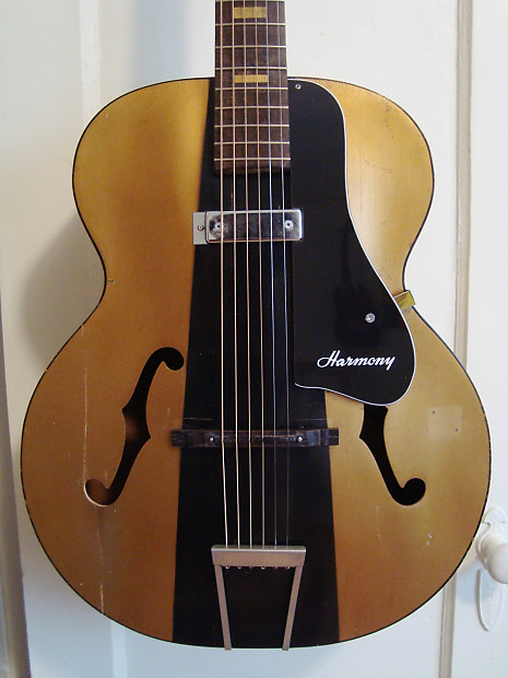 Hollywood harmony guitar on sale