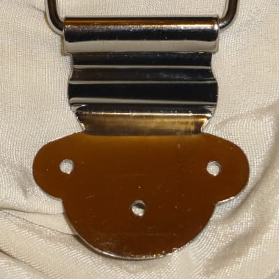 Vintage Gibson Chrome Diamond Trapeze Tailpiece 1965 ES Models Mint image 7