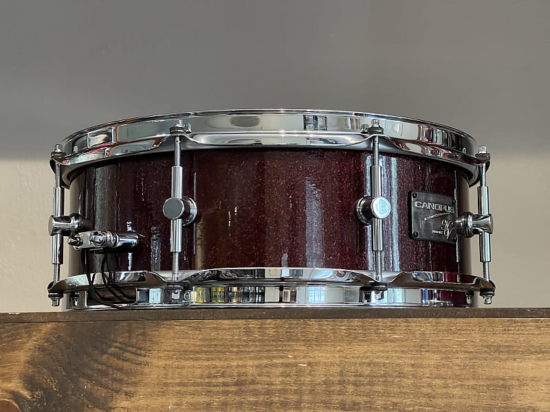 2021 Canopus Neo Vintage NV60-M2 Merlot Sparkle 5x14 Snare Drum M2