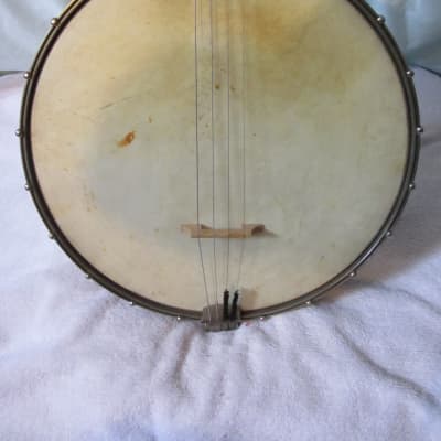 Slingerland Tenor Banjo 1920's Natural w/case image 2