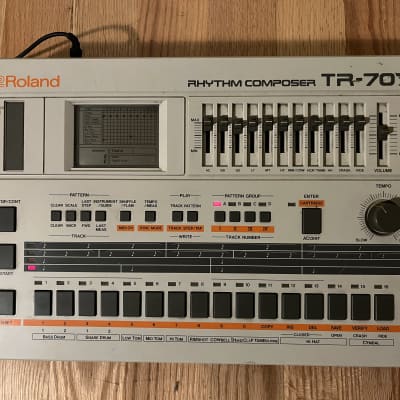 Roland TR-707 Rhythm Composer 1985 - White