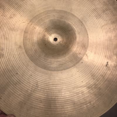 Zildjian Vintage Cymbal Pack (20" Ride,18" Crash, & 14" Hi Hats) 70s image 24