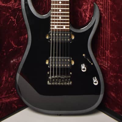 1999 Ibanez RG7421 7-String Black/Silver MIJ w/OHSC for sale