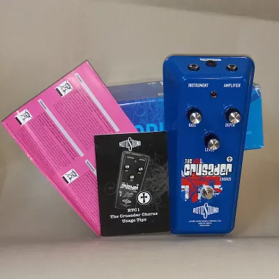Reverb.com listing, price, conditions, and images for rotosound-crusader-chorus-pedal