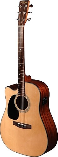 Sigma DMC-1STEL Acoustic Electric Guitar - Spruce/Mahogany - Left Handed image 1