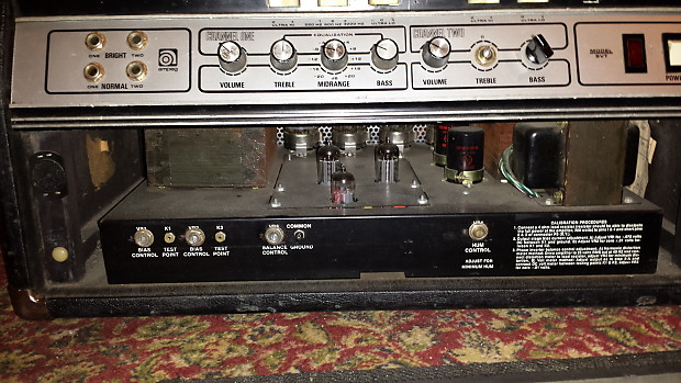 Ampeg SVT Head 60s-70s Silver/Black w/flight case | Reverb