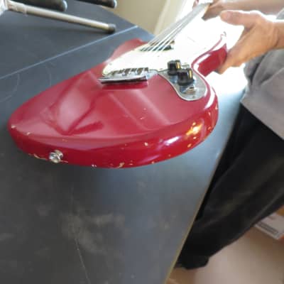 Fender Musicmaster II with Rosewood Fretboard 1964 - 1969 - Dakota Red image 12