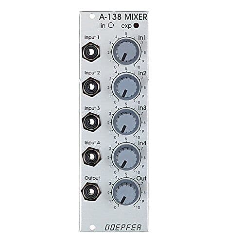 Doepfer Module A-138b Exponential Mixer. image 1