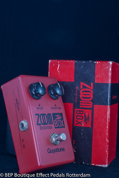 Guyatone PS-102 Zoom Box Distortion s/n 8004100 Japan, The Edge 80's U2  sound.