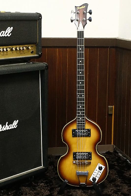 Vintage 1970's made Fresher Violin Bass FK-301BS | Reverb