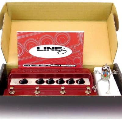 Line 6 AM4 Amp Modeler 4Channel Tone Expansion For Any Guitar Amp