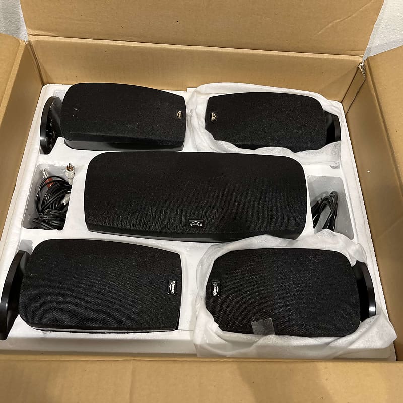 Klipsch Quintet Surround Sound Home Theater System - 5 Speakers w/ Center Channel  			