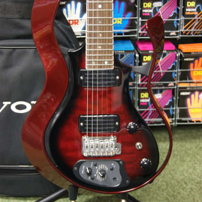 Vox Starstream synth electric guitar in quilted maple wine red finish - Made in Japan image 8