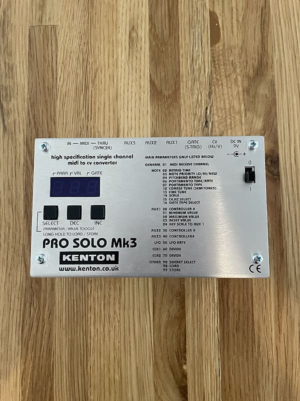 Midi Splitter PRO-2000 MkII MIDI-CV Converter - Kenton
