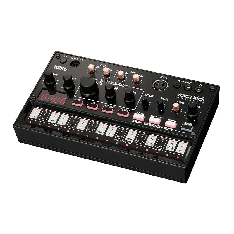 Korg Volca Kick Bass Percussion Synthesizer image 1