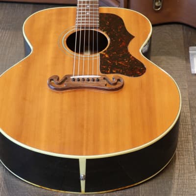 1993 Gibson J-100 Xtra AT Natural Acoustic Jumbo Guitar + OHSC image 2