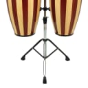 Tycoon Percussion 10"  & 11"  Artist Retro Series Requinto and Quinto with Double Stand
