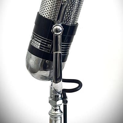 Rare Vintage 1960's CALRAD VM-12 Velocity Ribbon Microphone, works great w/stand image 7