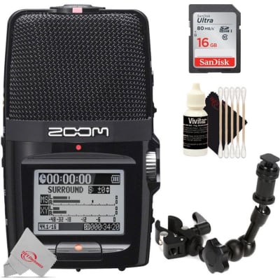 Zoom H2n ext 2-Input / 4 Track Handy Digital Audio Stereo Recorder