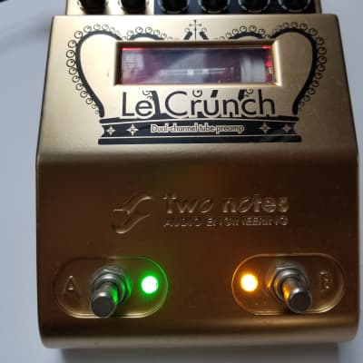 Reverb.com listing, price, conditions, and images for two-notes-le-crunch-pedal