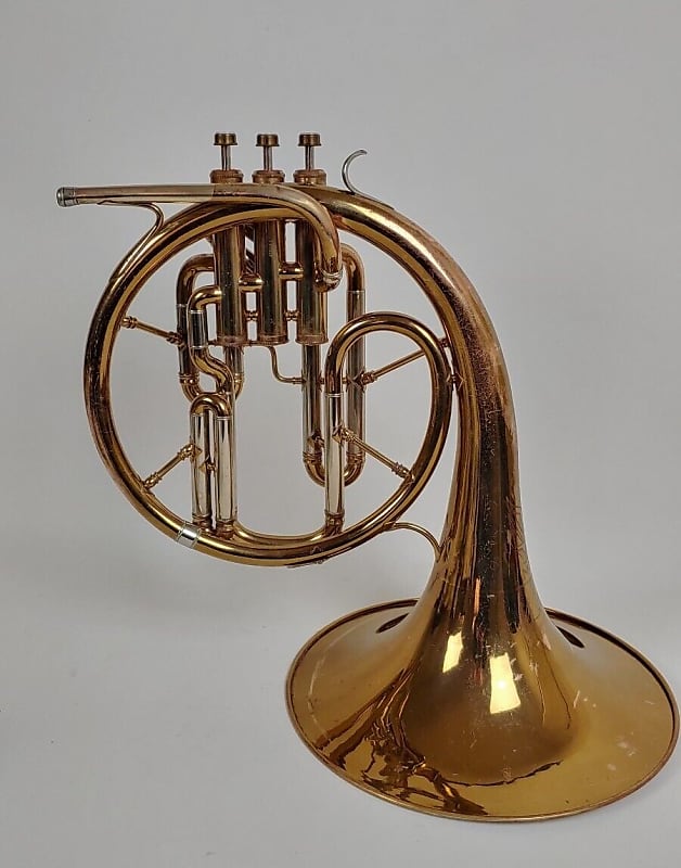 Vintage York Master Mellophone Ready to Play with Hard Case Reverb