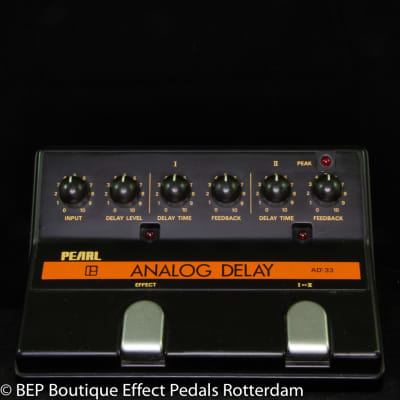 Pearl AD-33 Analog Delay early 80's MN3005 BBD s/n 852847 Japan image 3