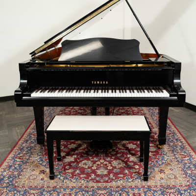 Yamaha 7'6" C7 Grand Piano | Polished Ebony | SN: E4280386 | Used image 2