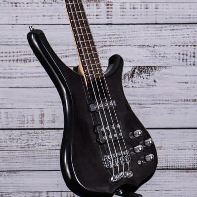 Warwick RockBass Infinity Bass Guitar | 4 String | Nirvana Black Transparent image 5