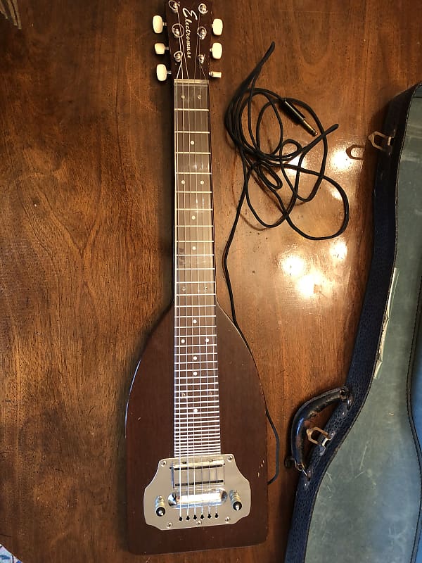 Electromuse Lap Steel Guitar mid 40s to 50s - Brownish red image 1