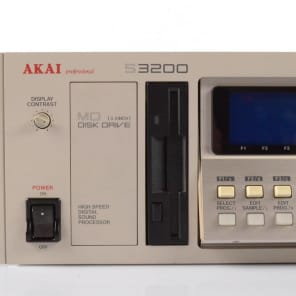 AKAI S3200 MIDI Stereo Digital Sampler LOADED SCSI ADAT AES NEEDS REPAIR #26605 image 3