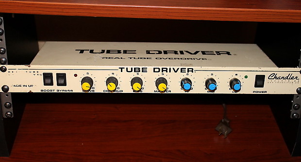 Chandler Real Tube Overdrive TUBE DRIVER rack w/ GT Groove