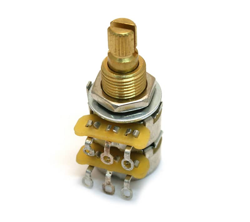 Allparts EP-6386-000 CTS 500K Balance-Blend Detent Linear Pot