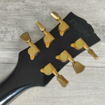 Blitz by Aria Pro II Les Paul Custom (Black) | Reverb