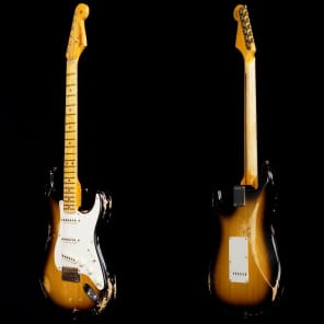 Fender  Custom Shop 1956 Stratocaster Heavy Relic 2013 Sunburst image 6