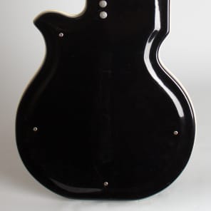 National  Newport 88 Semi-Hollow Body Electric Guitar (1965), original two-tone hard shell case. image 4