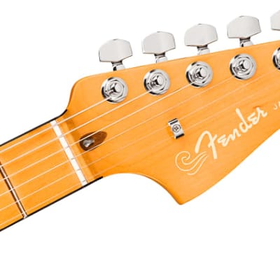 Fender American Ultra Jazzmaster Electric Guitar. Maple FB, Cobra Blue image 6