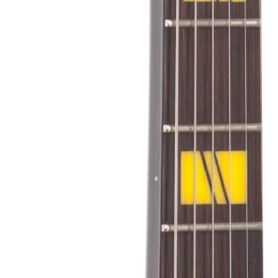 Washburn Michael Sweet Stryper Parallaxe PXV Electric Guitar - Black / Yellow image 6