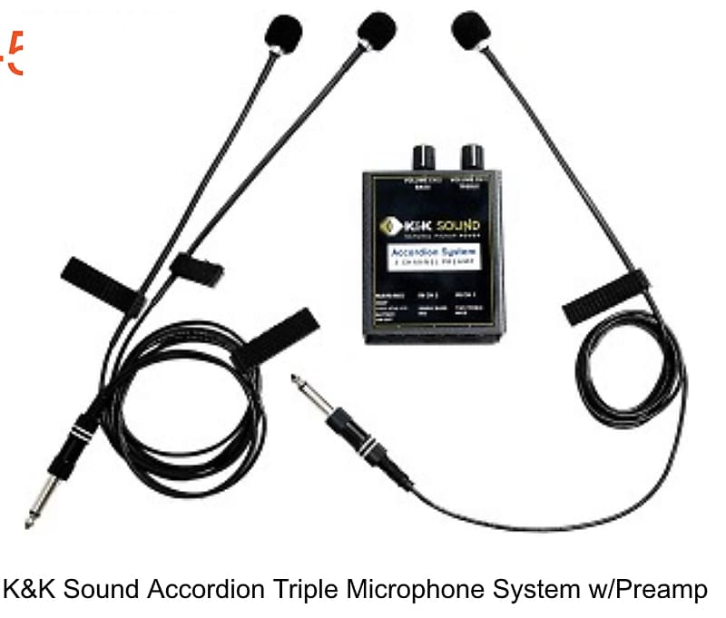 K K Accordion Microphone System 2008 Reverb UK