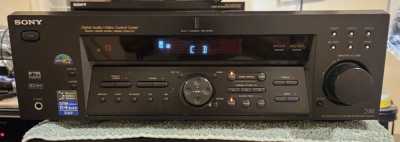 Sony Sony STR-DE485 A/V receiver with Dolby Digital and DTS 90s image 1