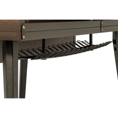Gator Elite Furniture Series Main Desk in Dark Walnut Finish GFW-ELITEDESK-BRN image 11