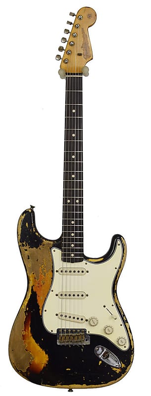 【未使用品】Fender Stratocaster, Marshall amp Stratocaster Squier + Marshall Amp - musical instruments